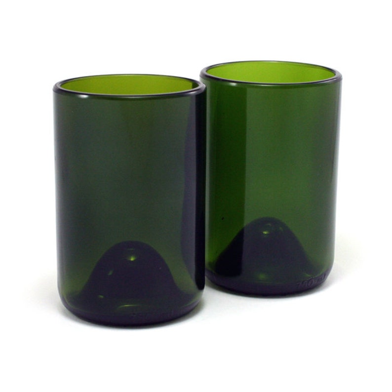 12 Oz Wine Bottle Glassware Set Etsy