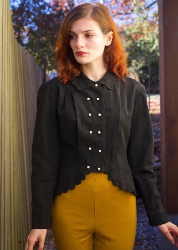 1940s Jacket / Kay Carter Original Junior / Femme