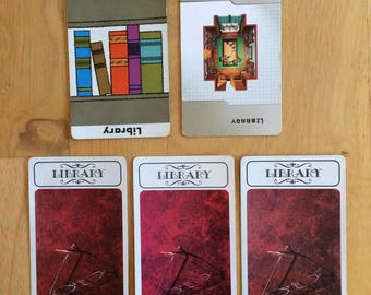 5 Billiard Room Cards Room Card Clue Upcycle Material Etsy