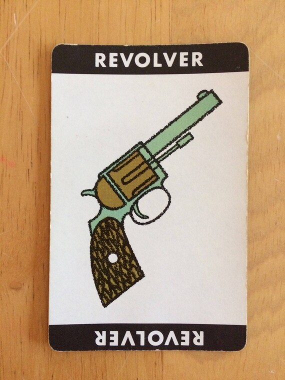 Clue board game. Pistol or revolver? r/MandelaEffect
