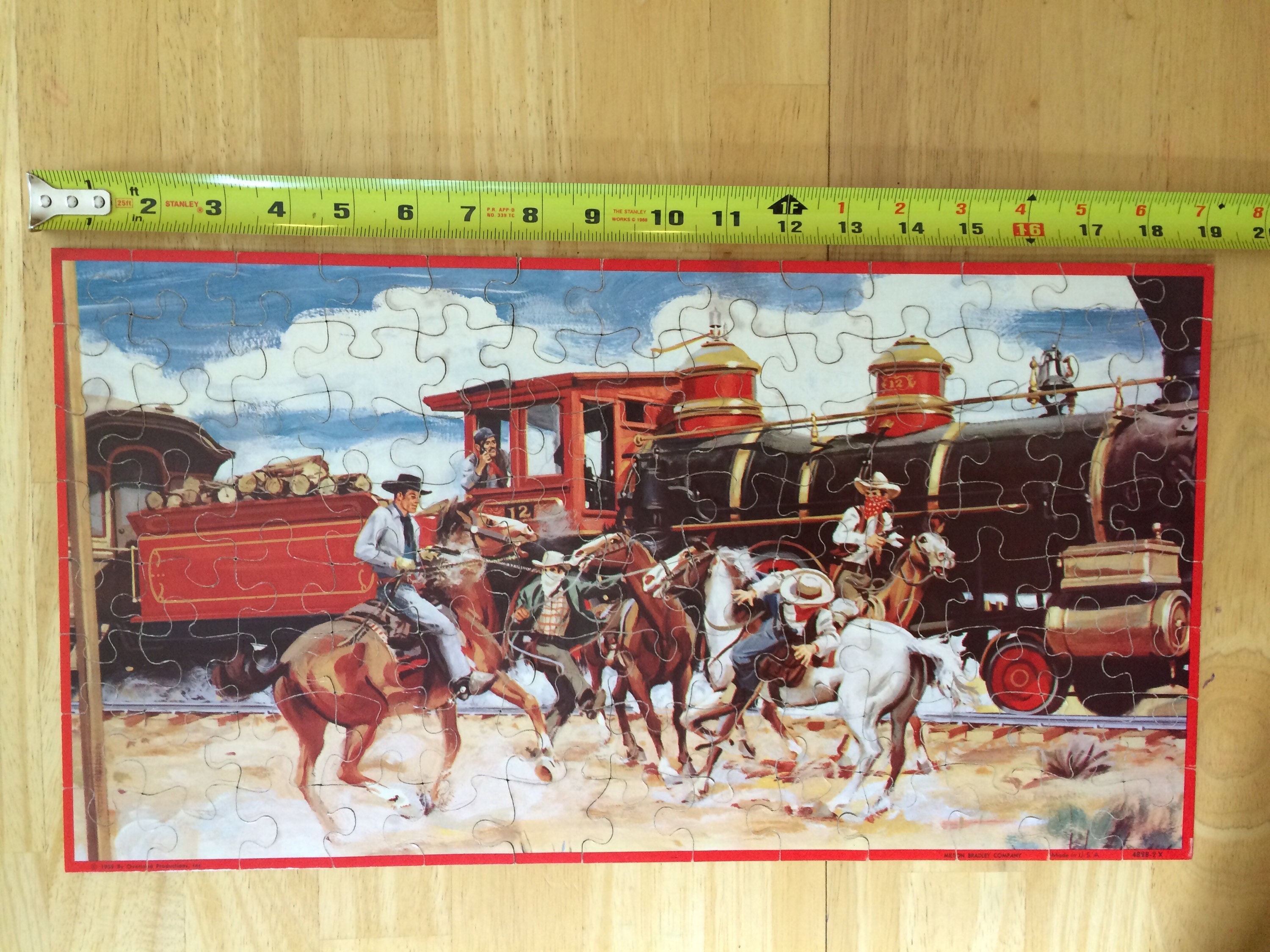 1959 Puzzle, Old Puzzle, Made in the U.S.A., Vintage Puzzle, Vintage