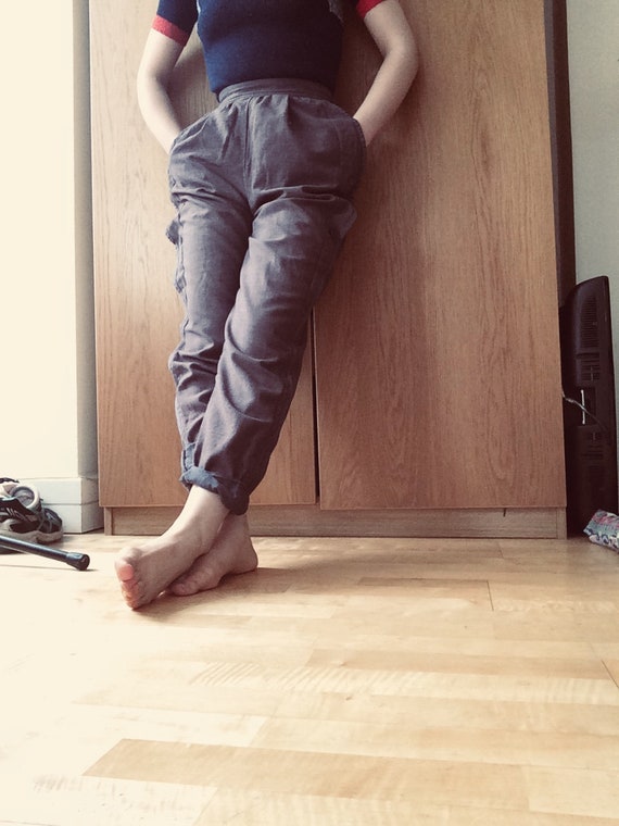 High-waisted Tapered Pants | Custom Made