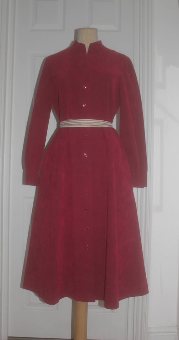 1970's Suede Dress with Mock Collar | by Mollie Pa