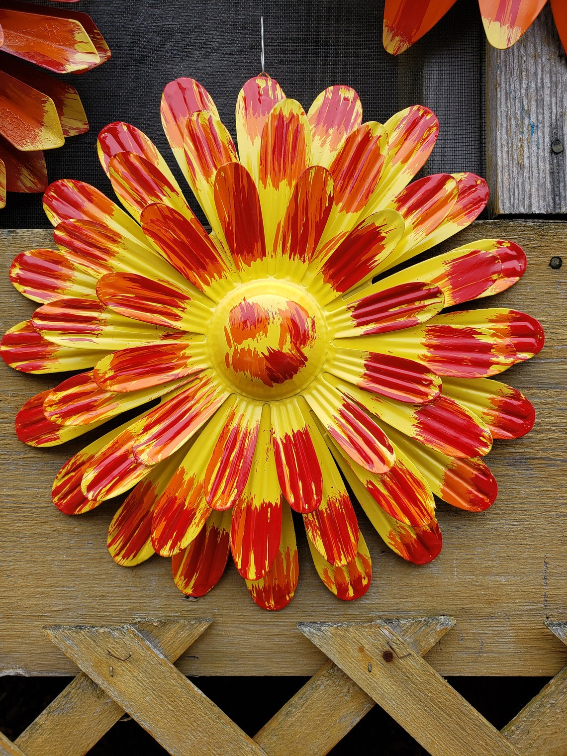 Metal Flower/ Metal Garden Flowers/ Metal Flowers Yard/ Etsy