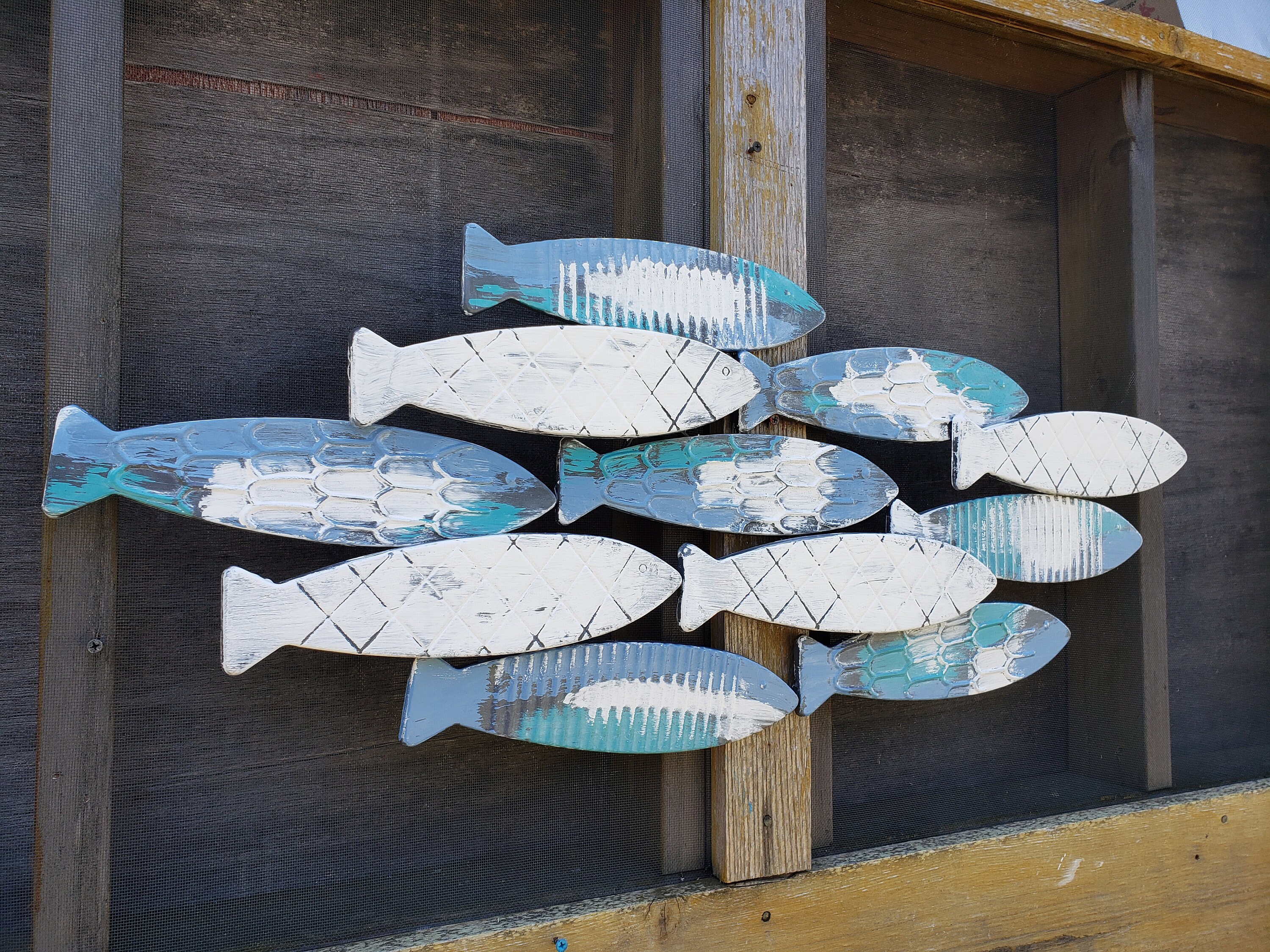 Fish Wall Decor/ Coastal Decor/ Metal Fish Decor/ Beach | Etsy