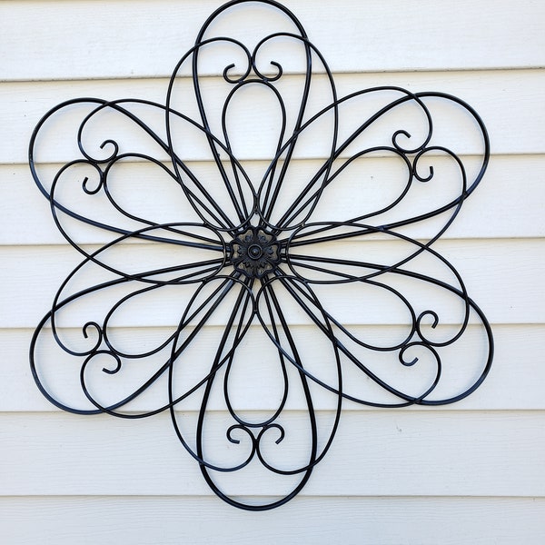 Wrought Iron Wall Art Etsy