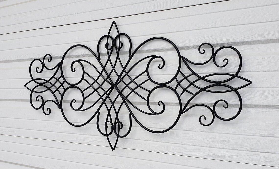 Free Shipping Large Metal Wall Decor/ Large Metal Wall Decor/ Etsy