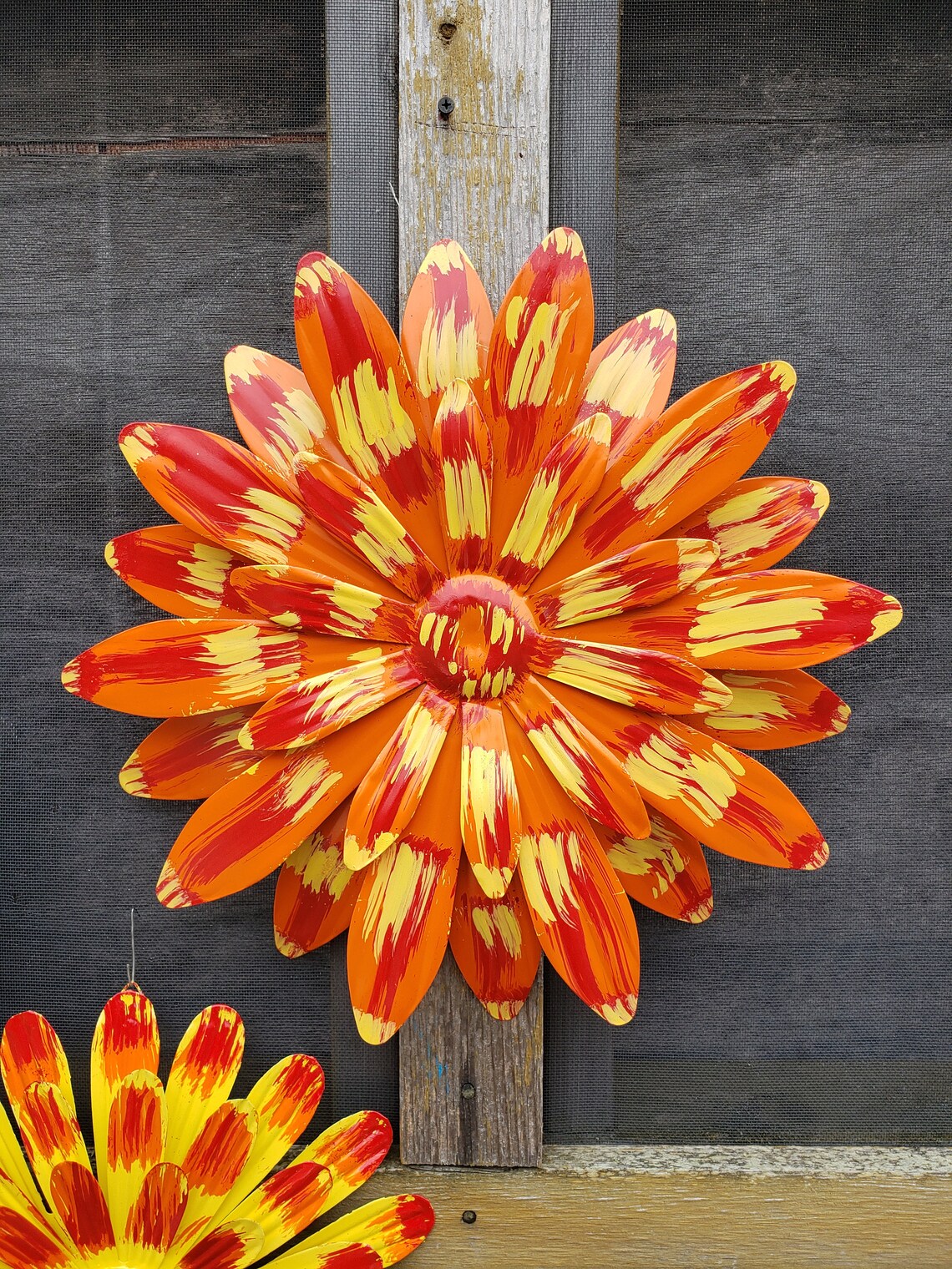 Metal Flower/ Metal Garden Flowers/ Metal Flowers Yard/ Etsy