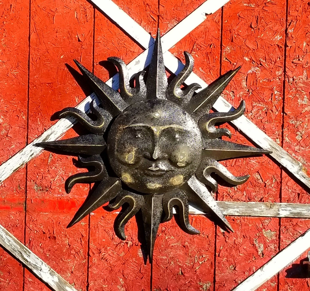 Black Large Metal Wall Art / Large Iron Wall Decor / Scrolled Etsy