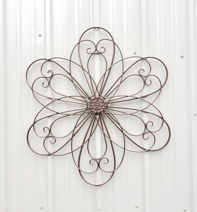 Large Metal Wall Decor/ Large Metal Wall Decor/ Rustic Metal Etsy