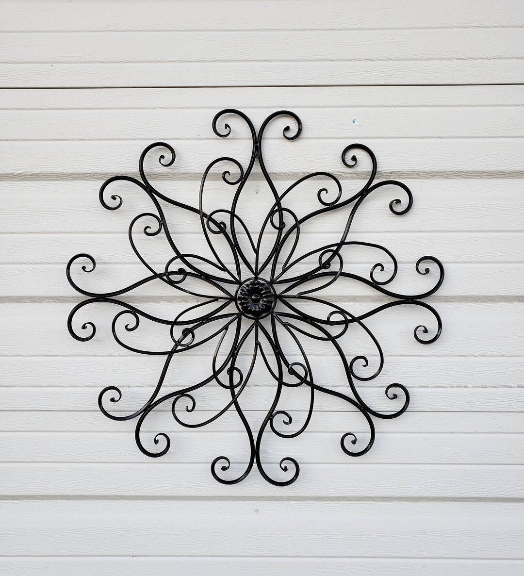Large Metal Wall Art Black Wall Art Black Wall Decor Metal Etsy
