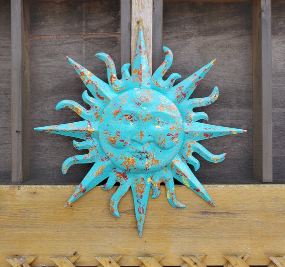 Sun Wall Decor Metal Garden Art - Outdoor Sunburst Metal Wall Art Sun Wall Decor Metal Garden Art - Outdoor Sunburst Metal Wall Art