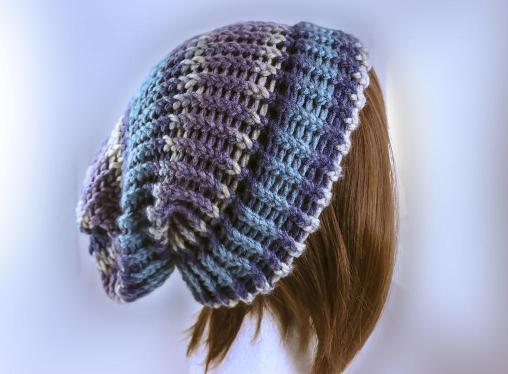 Decadent Decay Beanie riptide Slouchy 