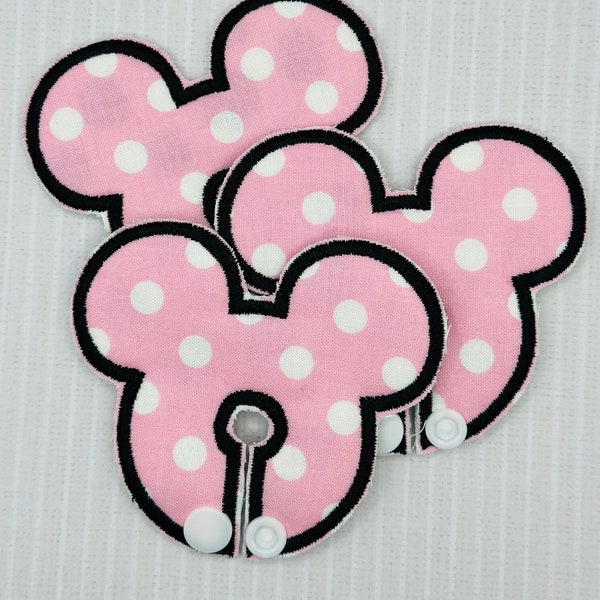 Mouse G-Tube Pad/Medical Pad/G-Tube Covers/G-Tube Pad for baby/Tubie Pad/Feeding Tube Pads/Buttons Feeding Tube/Embroidered G-Tube Pads