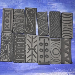Tampons que vous pouvez utiliser pour l'art mural et la décoration-Tampons,Kit de tampons en mousse,Motifs de base authentiques,Cem's Design#scrapbooking#prints#wallart#papercrafts