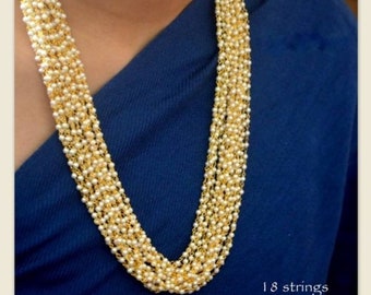 Pearls Multistrand Necklace