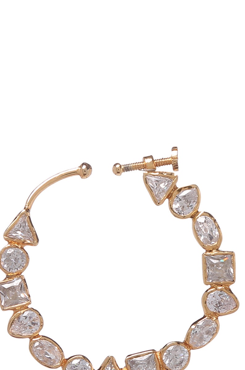 Uncut Polki NosepinPolki NosepinNosepinsNoseringsIndian JewelleryTraditional Jewellery
