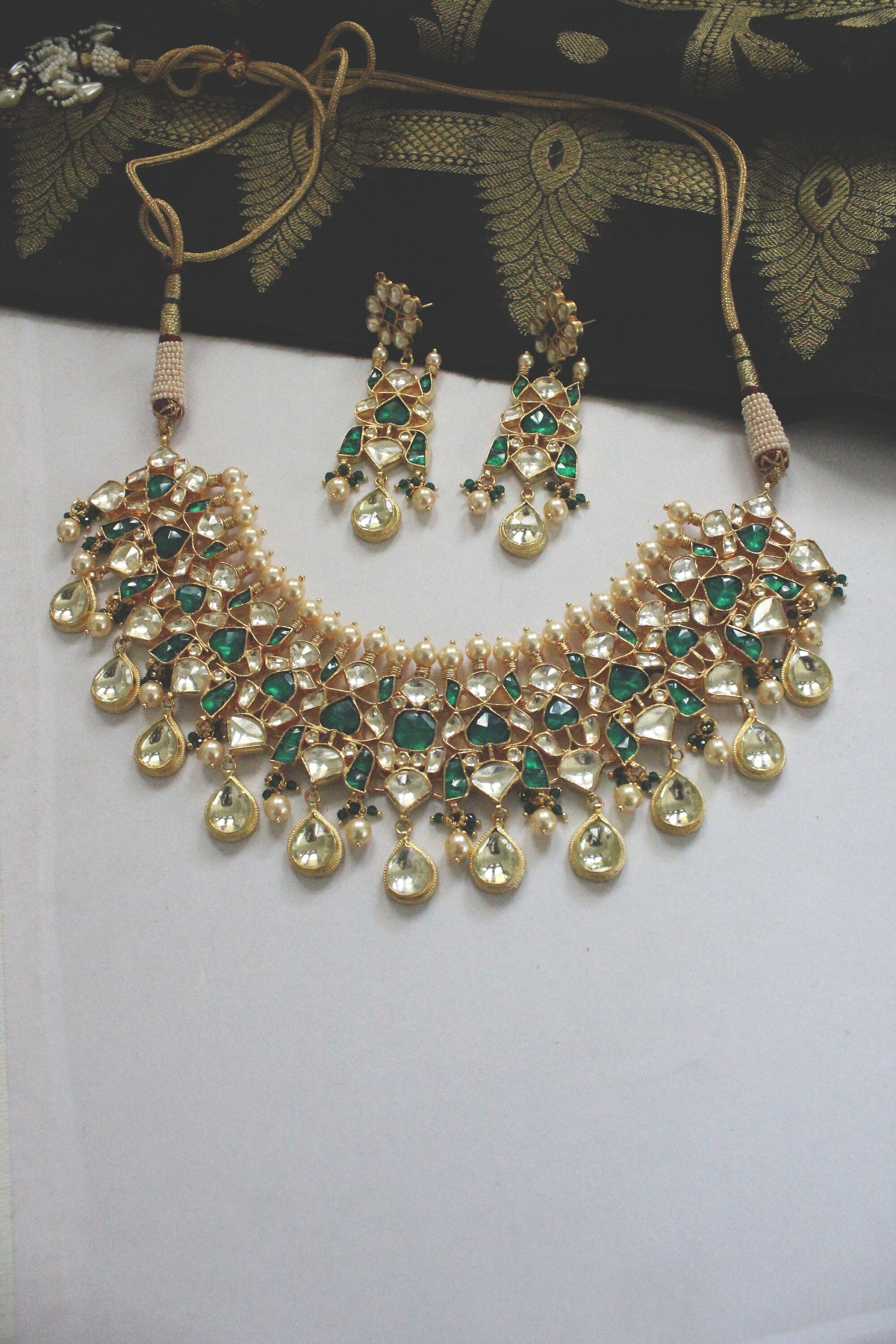 Kundan Polki Bridal Indian Choker 
