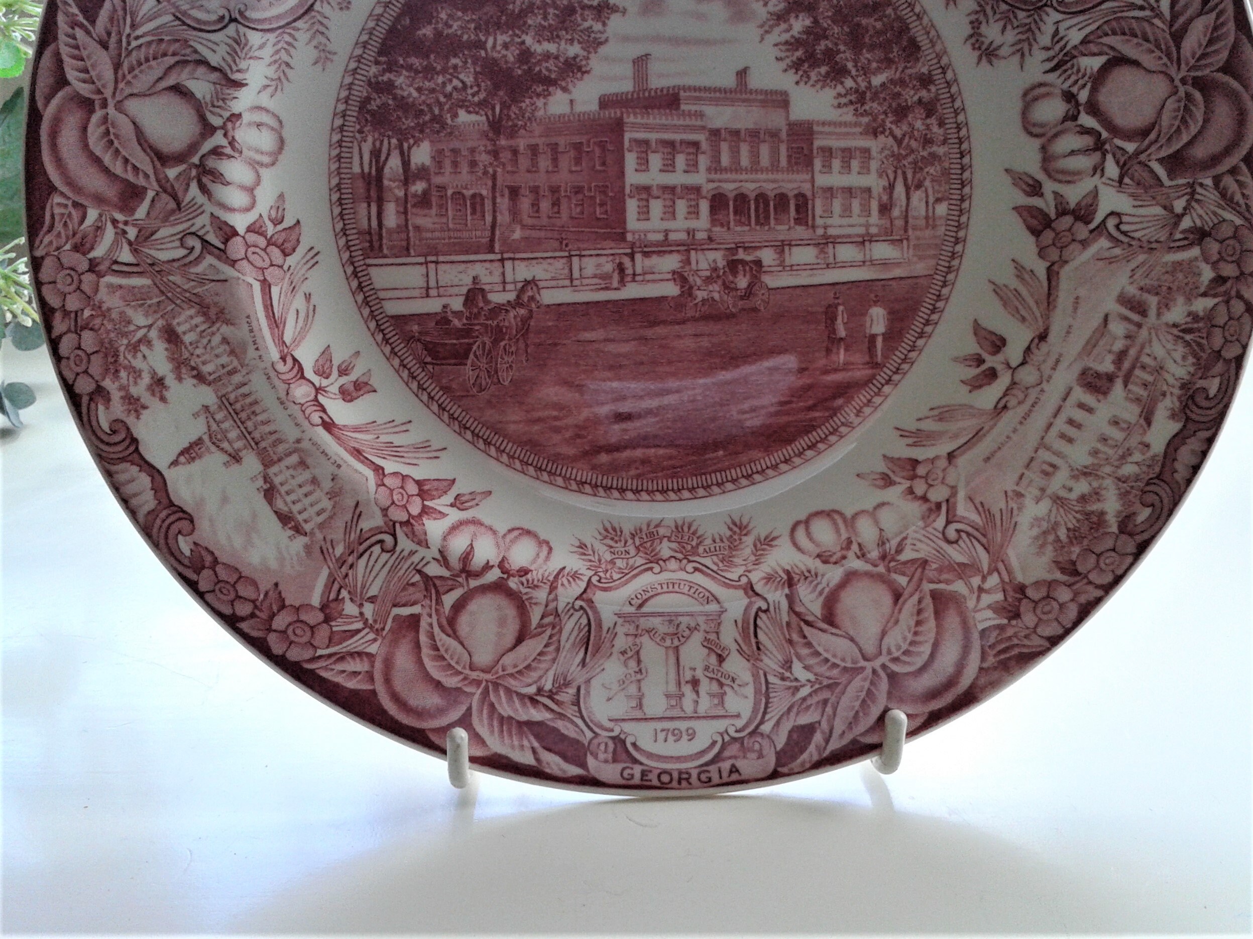 Collectors Historical Plate Richmond Academy Historical Etsy