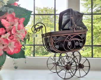 antique dolls pram