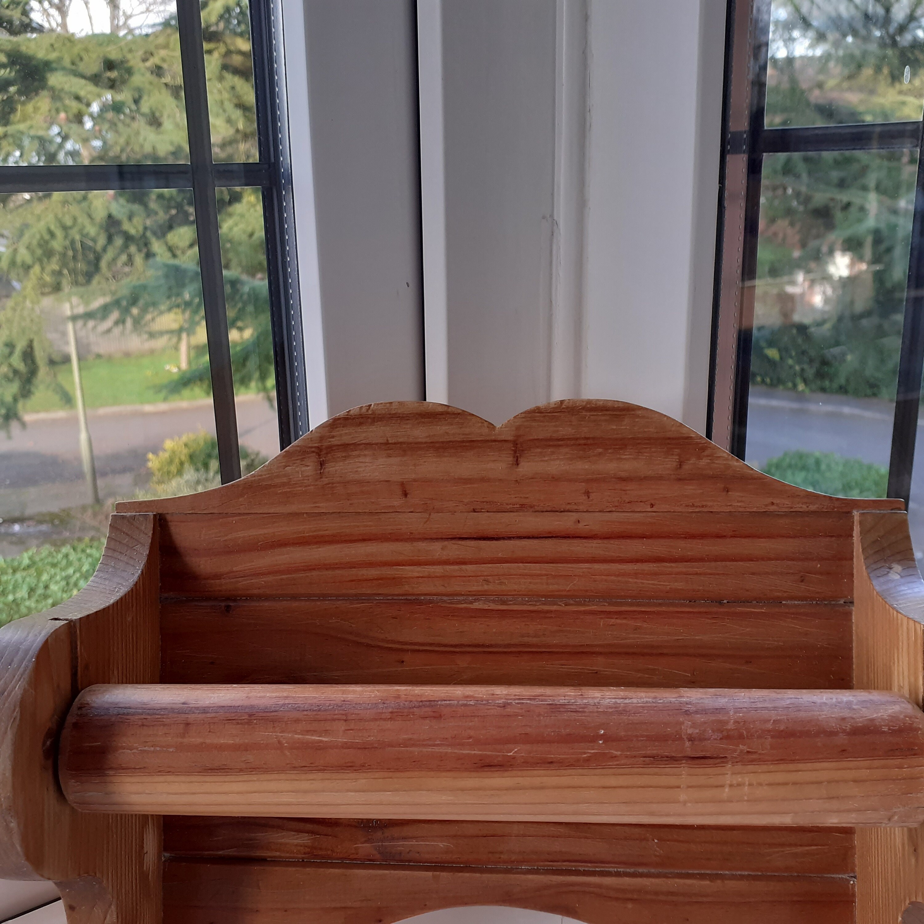 Vintage Kitchen Roll Holderwooden Kitchen Roll Holderwall Etsy UK