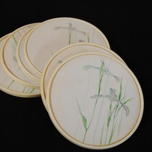 Corelle Shadow Iris Coaster Set