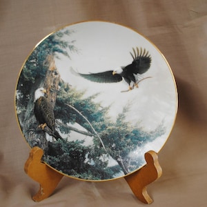 1993 Bradford Exchange New Horizons &quot;Building for a New Generation&quot; Plate