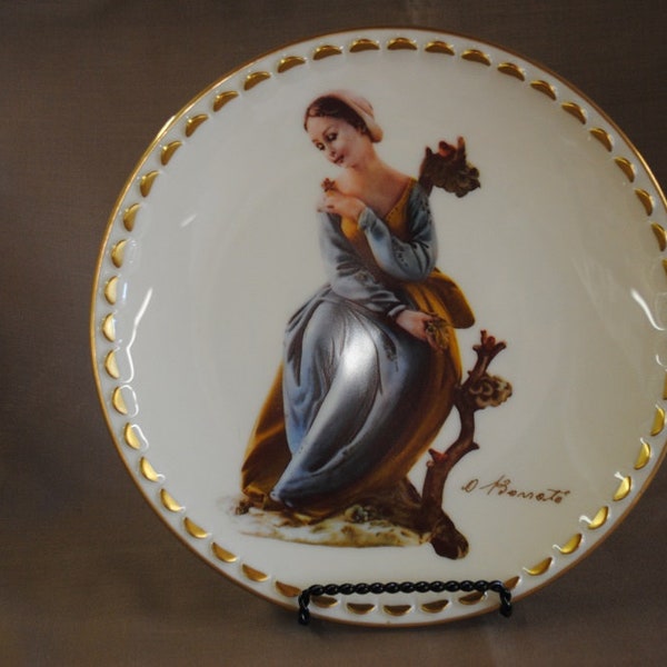 1978 First Edition Gorham China "Serenity" Plate