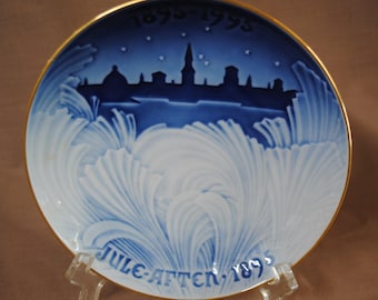 Vintage Bing & Grondahl Porcelain Water Lily Tray: Danish Coastal