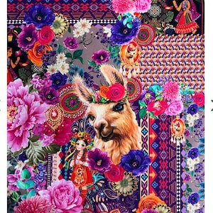 Stenzo Fabric - &quot;Andes&quot; - Digital Panel 75x150cm - French Terry