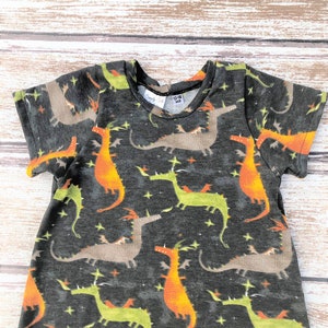 Romper Playsuit - Infant Romper - Dragon Playsuit - Birthday Romper - Beach Romper - 1st Birthday  - Baby Shower gift - One Piece Playsuit