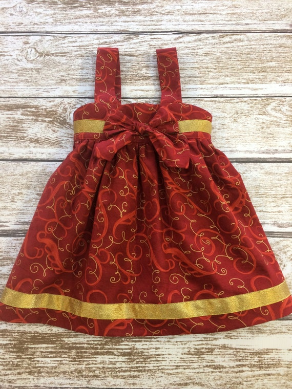 red easter dress