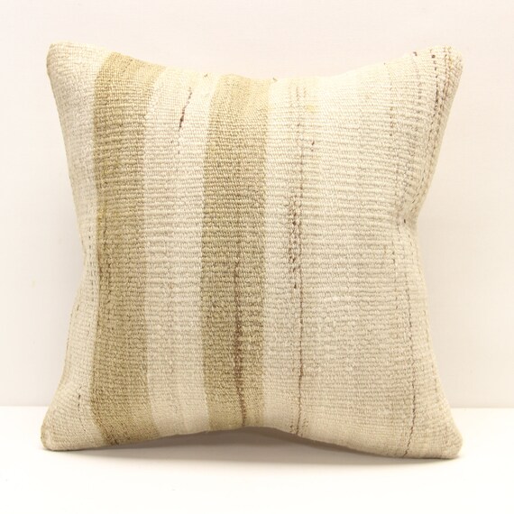 Turkish Kilim Pillow Cover 16x16 Inch Decorative Pillow Boho Kelim Cushion Cover Retro Home Decoration Art Deco Vintage Pillow Cover M 3034 Etsy