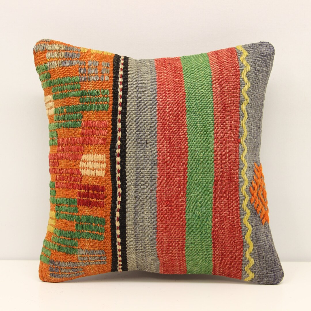 Pouf all'uncinetto, cuscino da pavimento in cotone, pouf poggiapiedi rotondo, arredamento boho per la casa - Italia