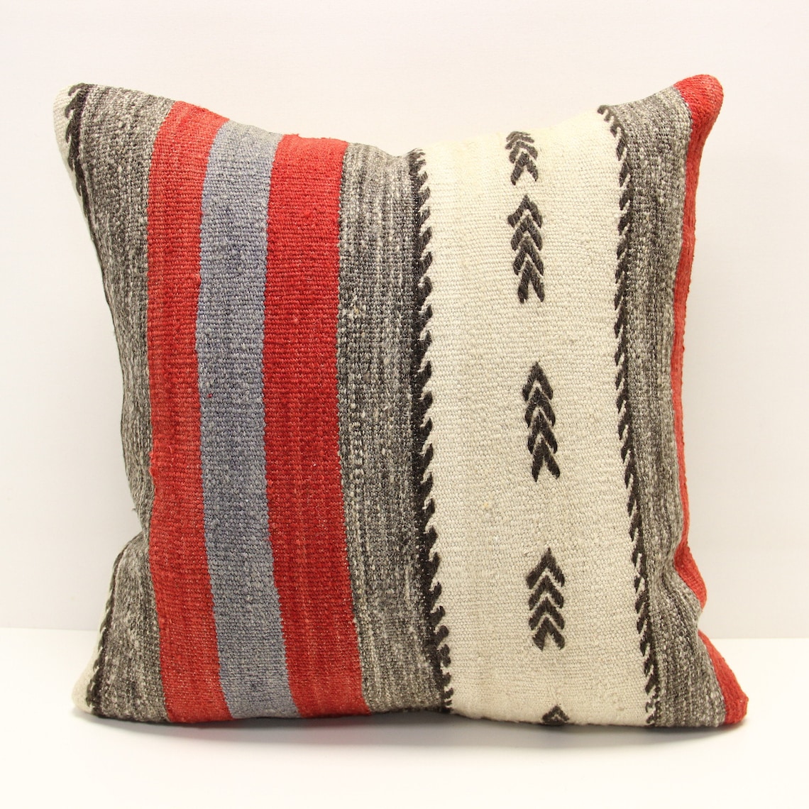 Throw Pillow Cover 20x20 Inch Retro Pillow Living Room Kilim Etsy