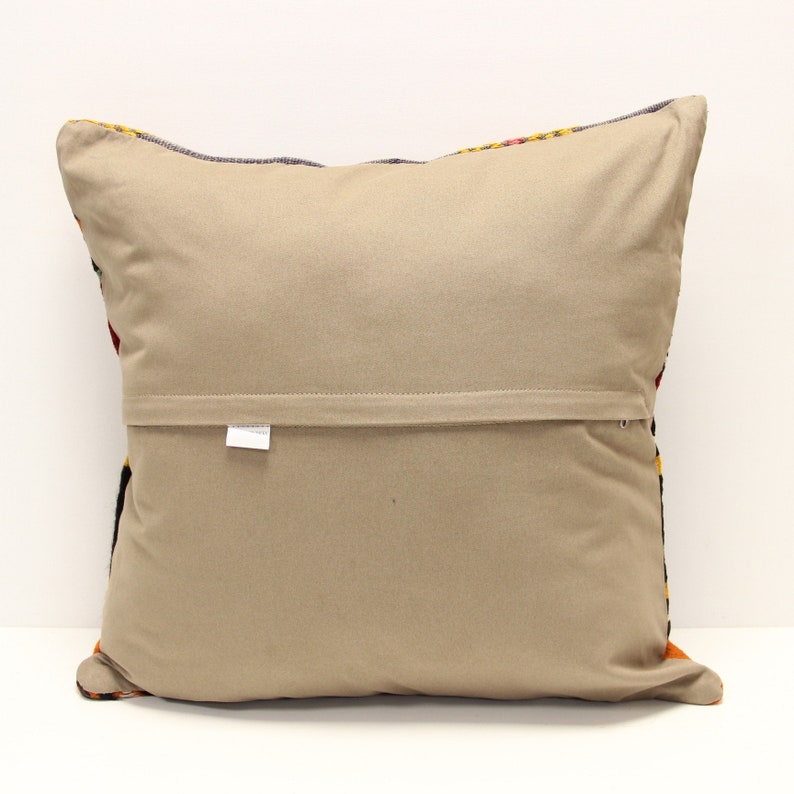 Throw Pillow Cover 20x20 Inch Retro Pillow Living Room Kilim Etsy