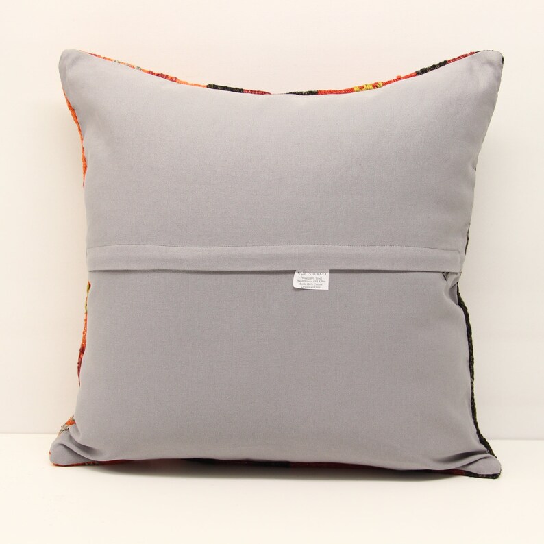 Throw Pillow Cover 20x20 Inch Retro Pillow Living Room Kilim Etsy