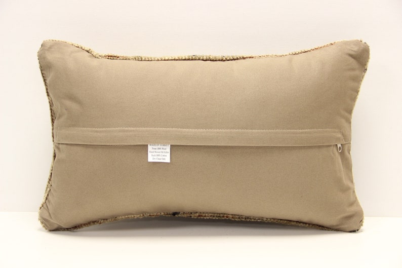 Turkish kilim pillow cover 12x20 inch Armchair Pillow Etsy