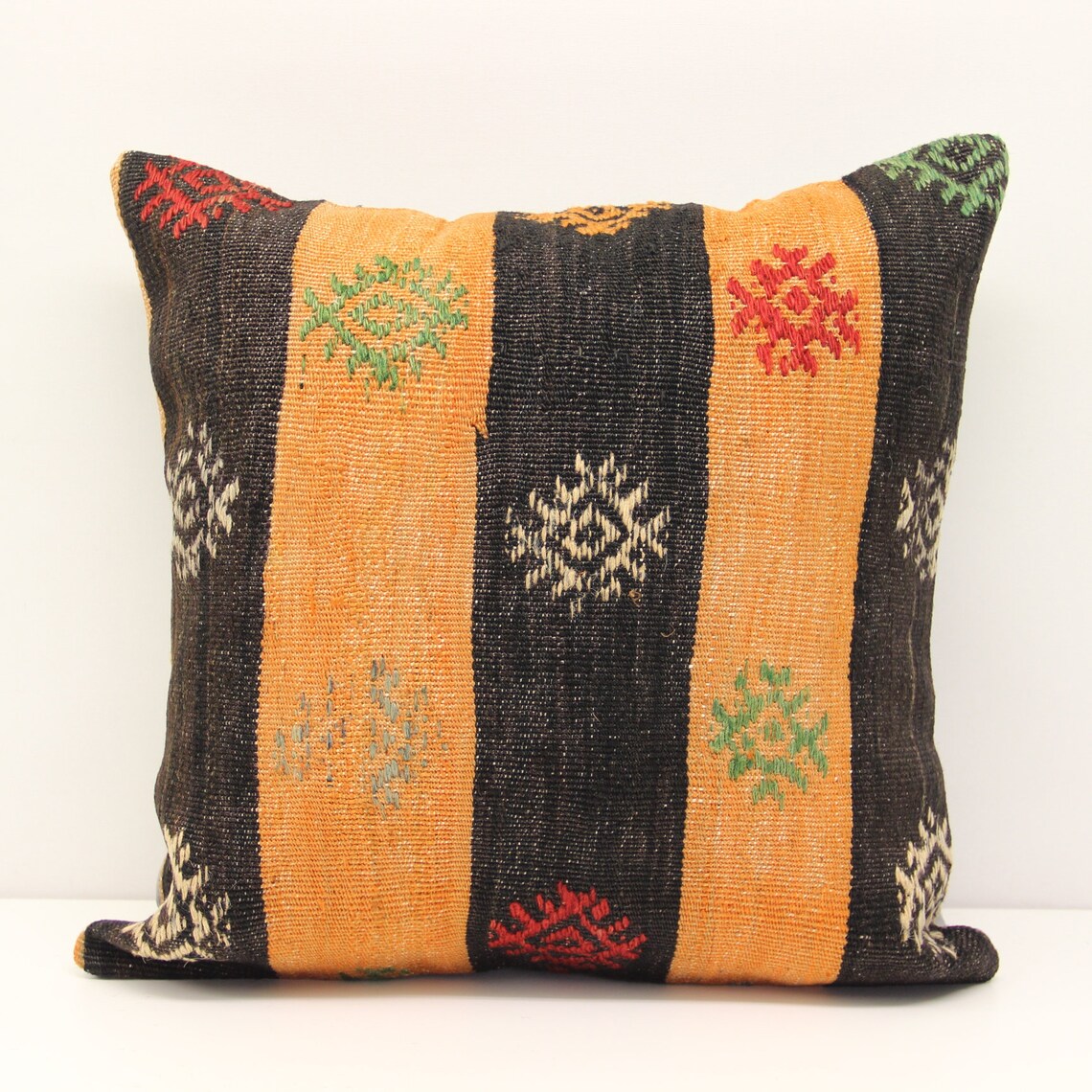 Anatolian Pillow Cover 18x18 Inch Oriental Kilim Pillow Home Etsy