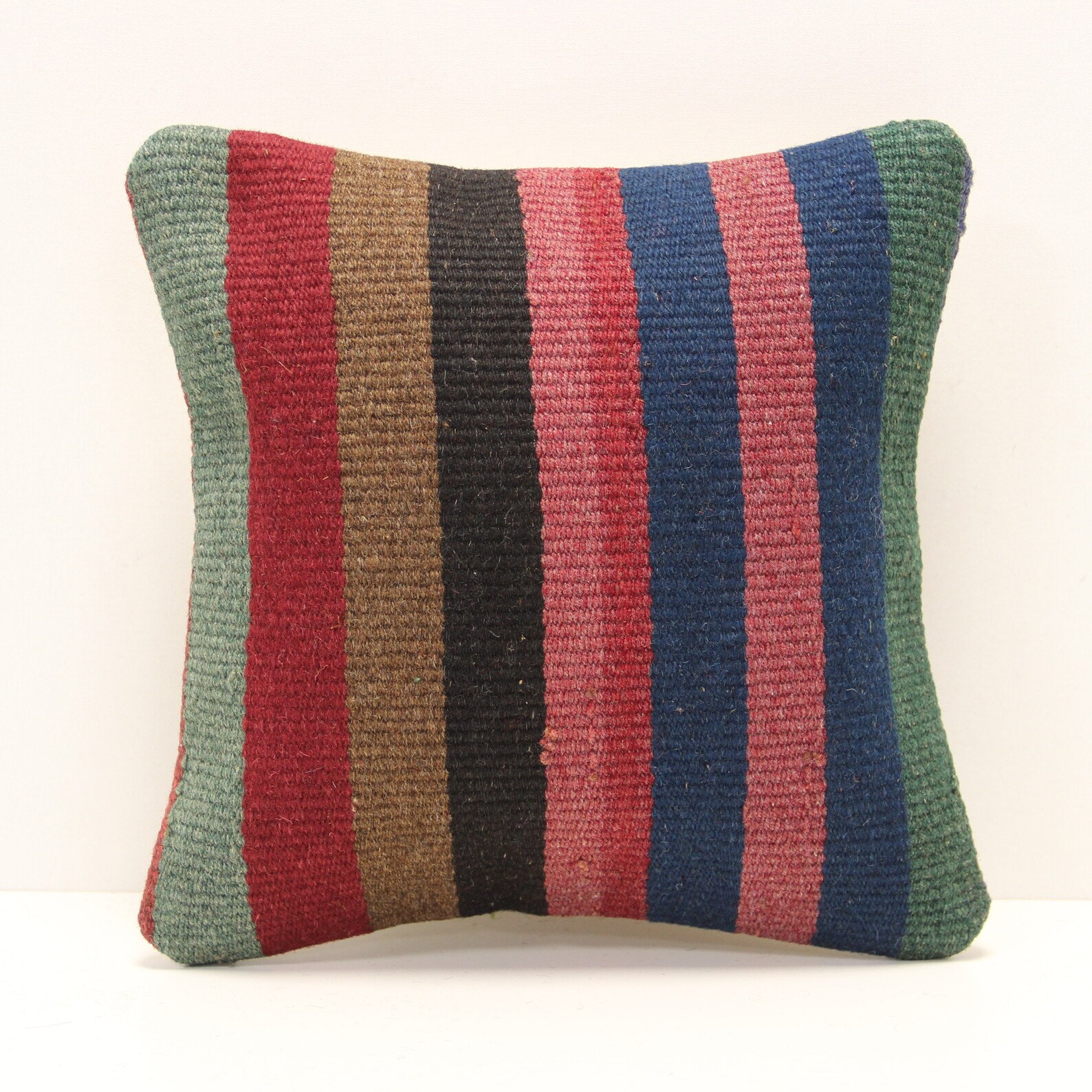 Throw Kilim Pillow Cover 12x12 Inch Natural Pillow Small Kilim Etsy