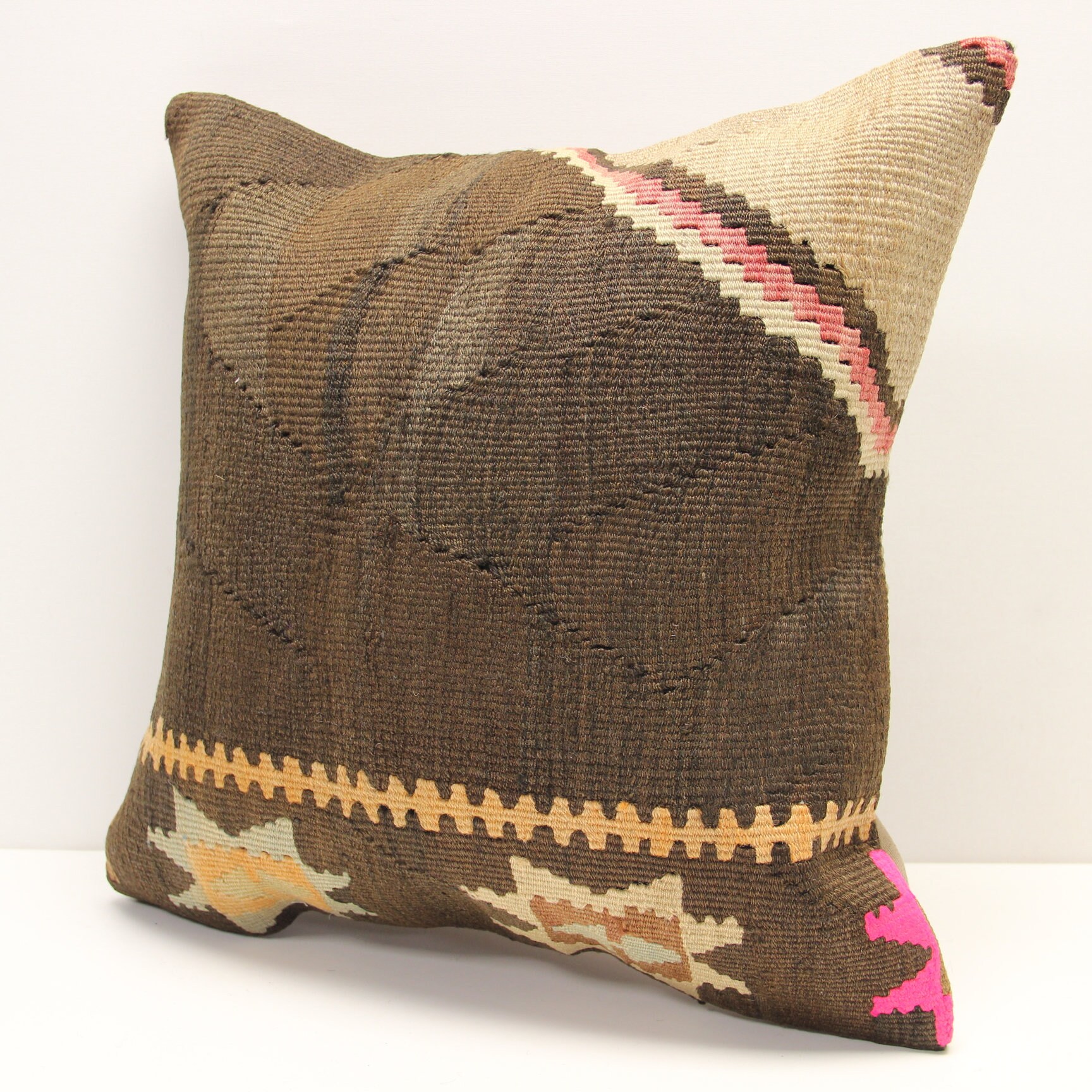 Handmade Kilim Pillow Cover 18x18 Inch Decorative Home Design Etsy UK