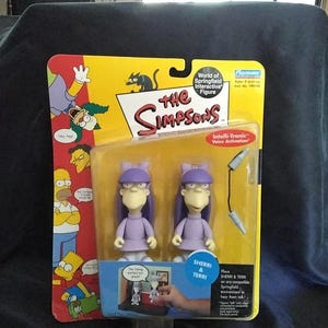 The Simpsons Interactive Figure &quot; Sherri &Terri&quot;