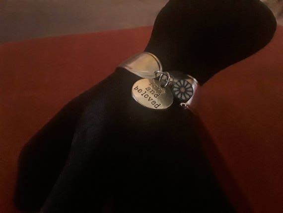 Vintage Repurposed Tableware Bracelet - image 2