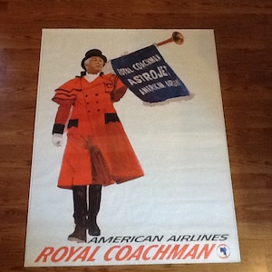 Vintage Poster American Airlines