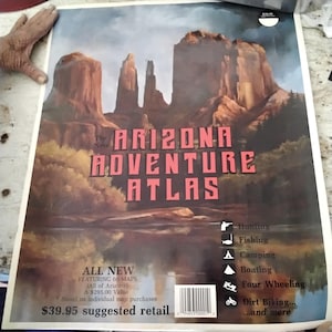 Vintage Arizona Adventure Atlas