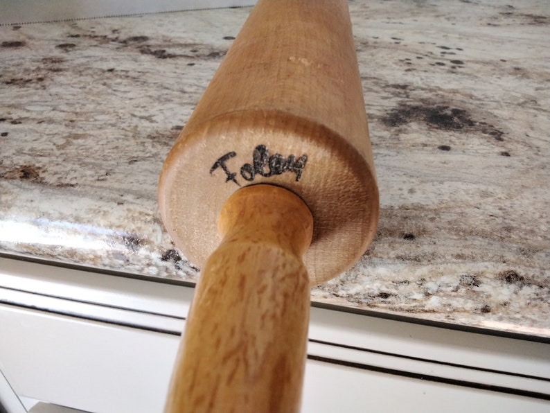 Vintage Foley Rolling Pin Etsy