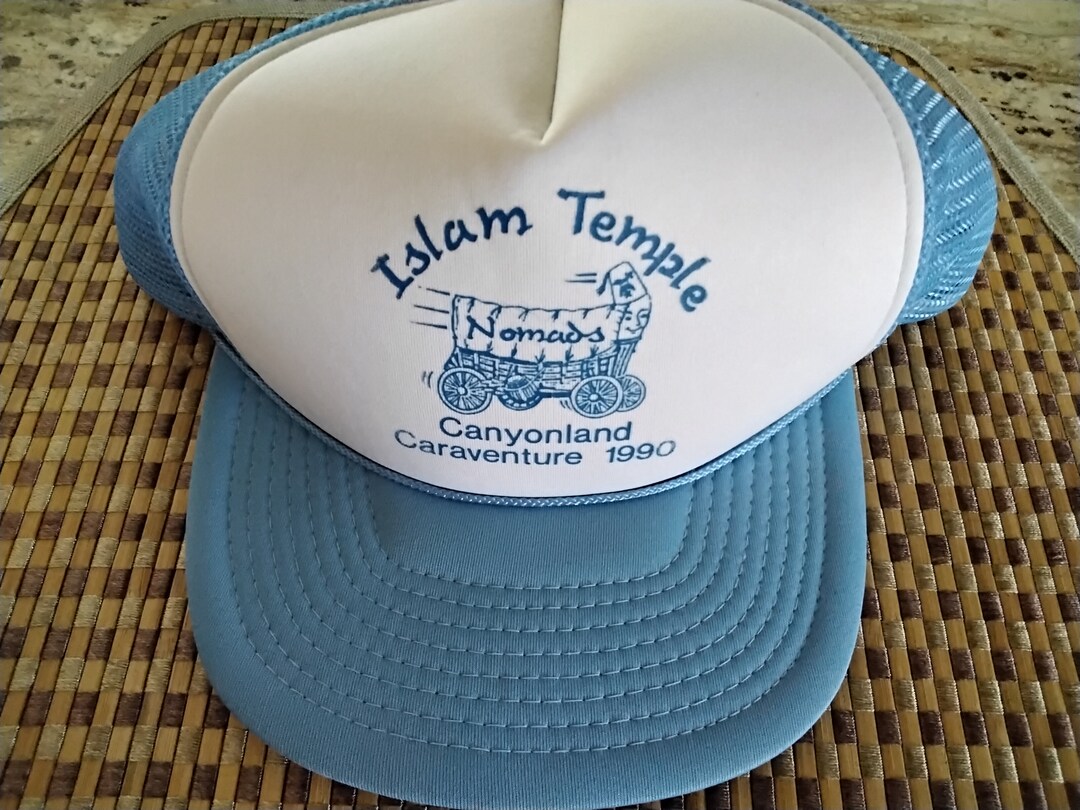 Vintage Shriners Hat Islam Templecanyonland Caraventure 1990 Etsy