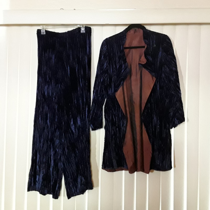 Crushed Petals Jacket velvet main image 1