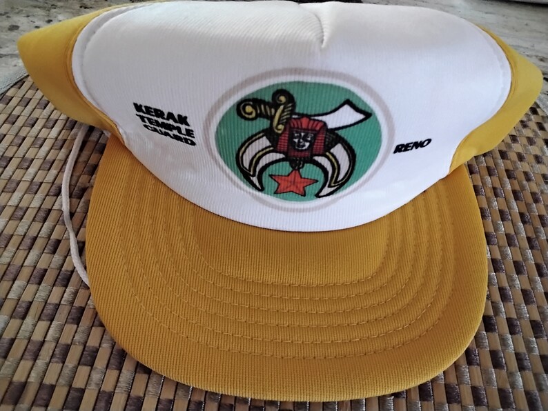 Vintage Shriners Hat. KERAK Temple Guard Reno Etsy