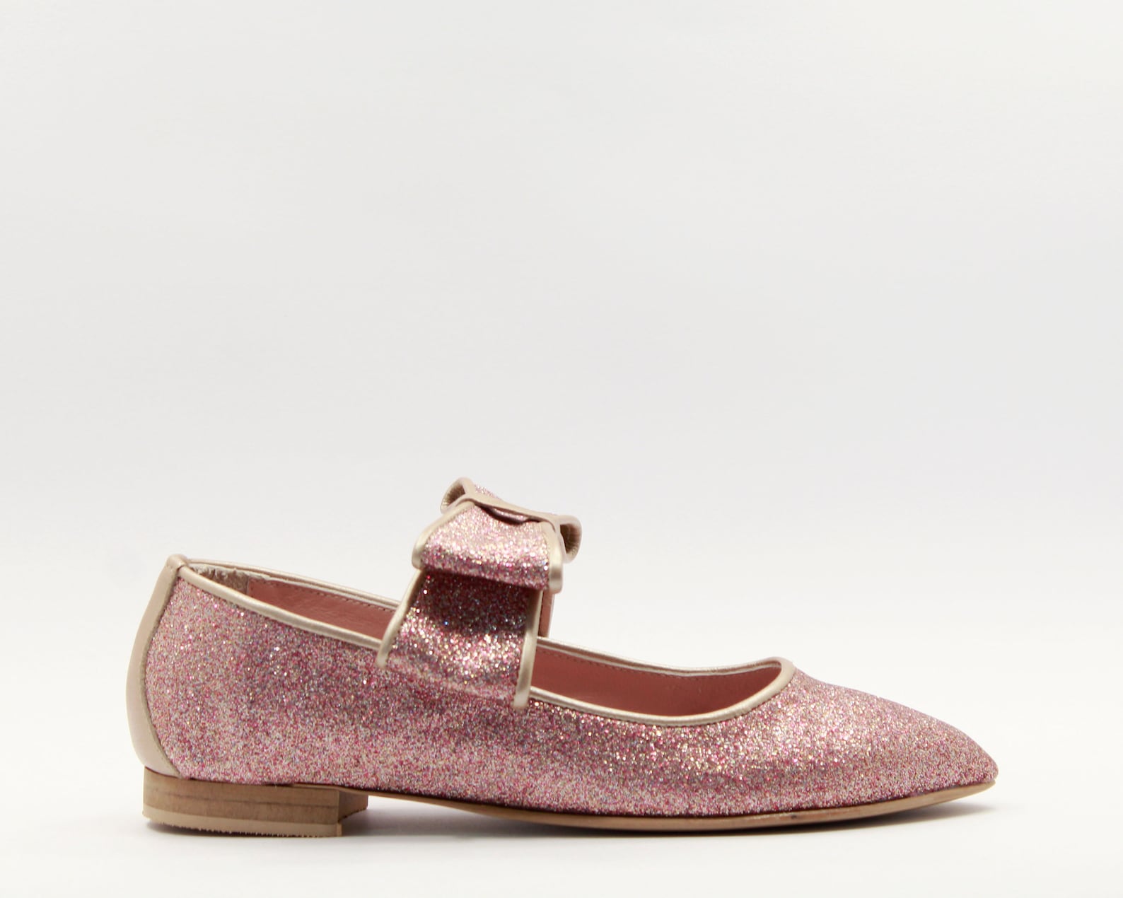 pink glitter women shoes flats glitter shoes bows ballerinas pink bows womens pink shoes nude ballet pink glitter flats handmade